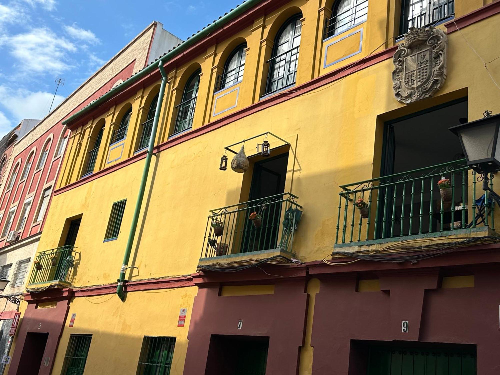 Casa Duque Compartida Familiar 1-Habitacion Con Bano Propio Sevilla Exterior foto