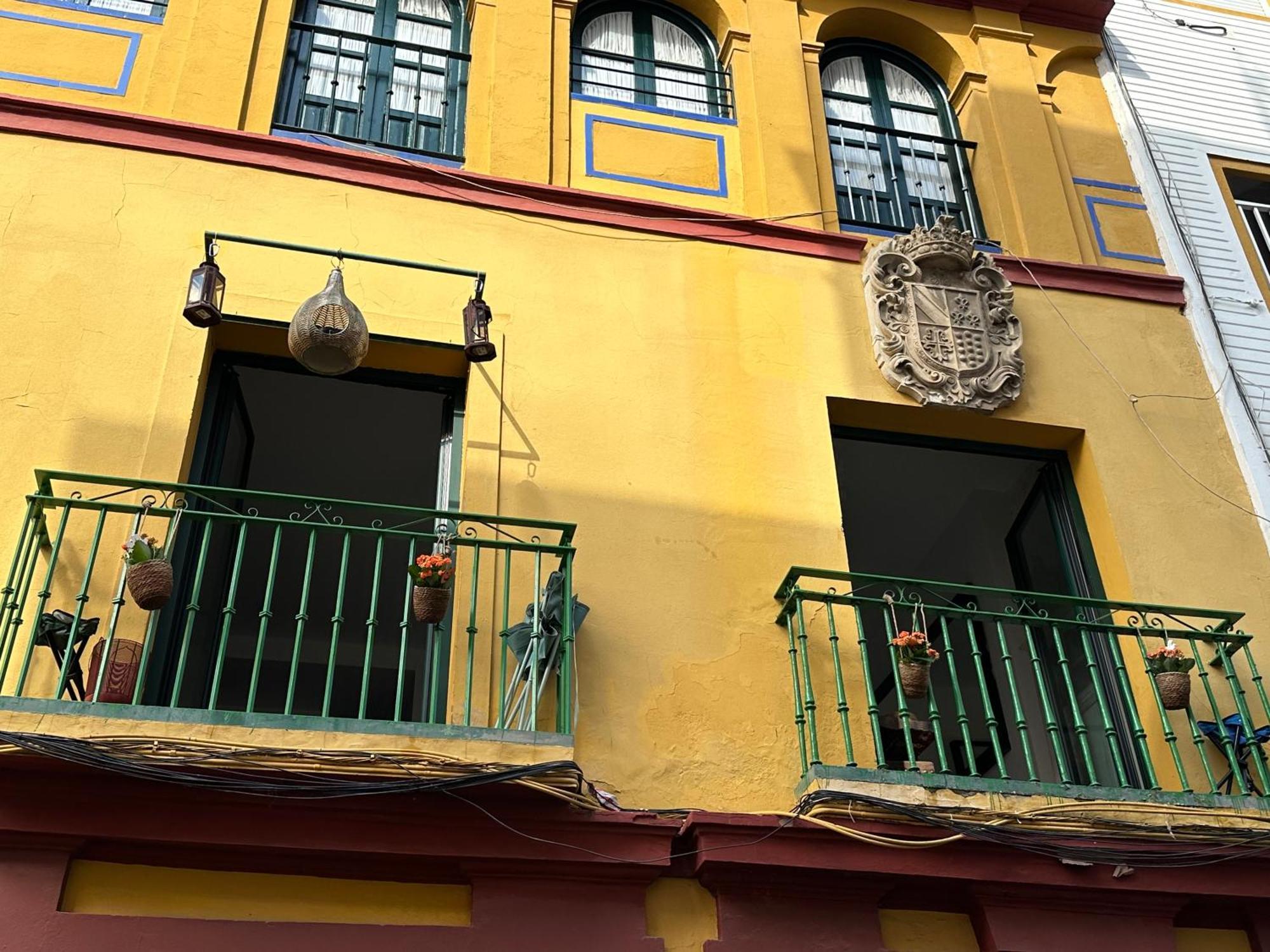Casa Duque Compartida Familiar 1-Habitacion Con Bano Propio Sevilla Exterior foto